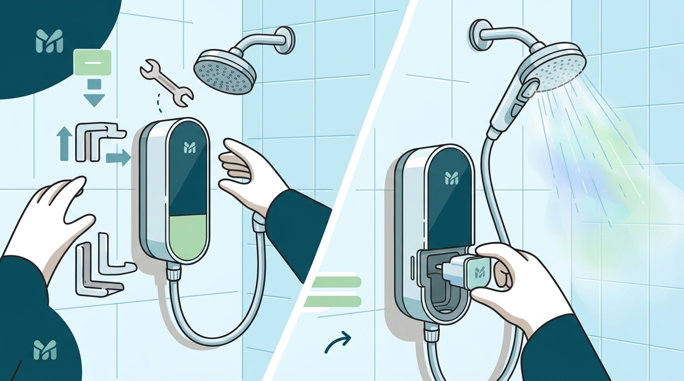 How to Install and Use a Hands-Free Shower Soap System