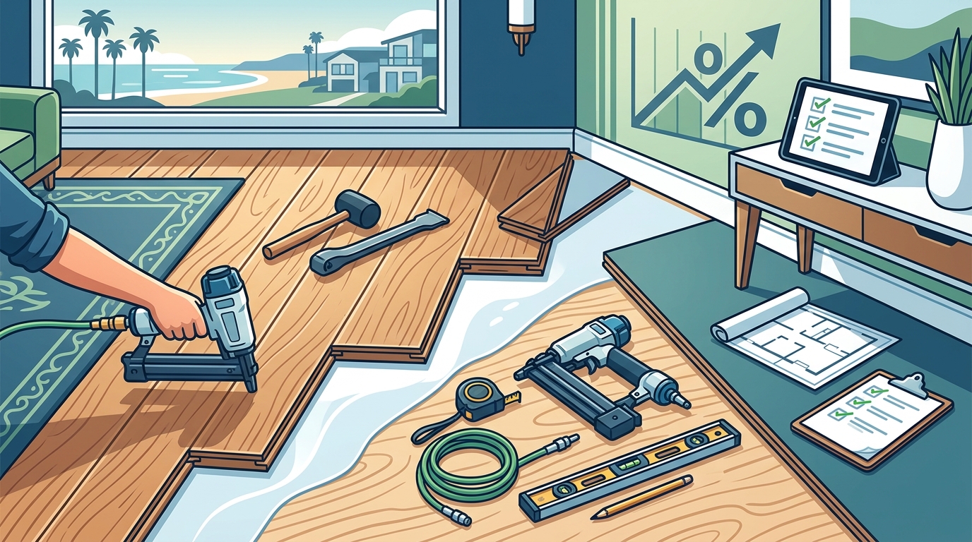 How to Choose and Hire a Flooring Contractor in Orange County