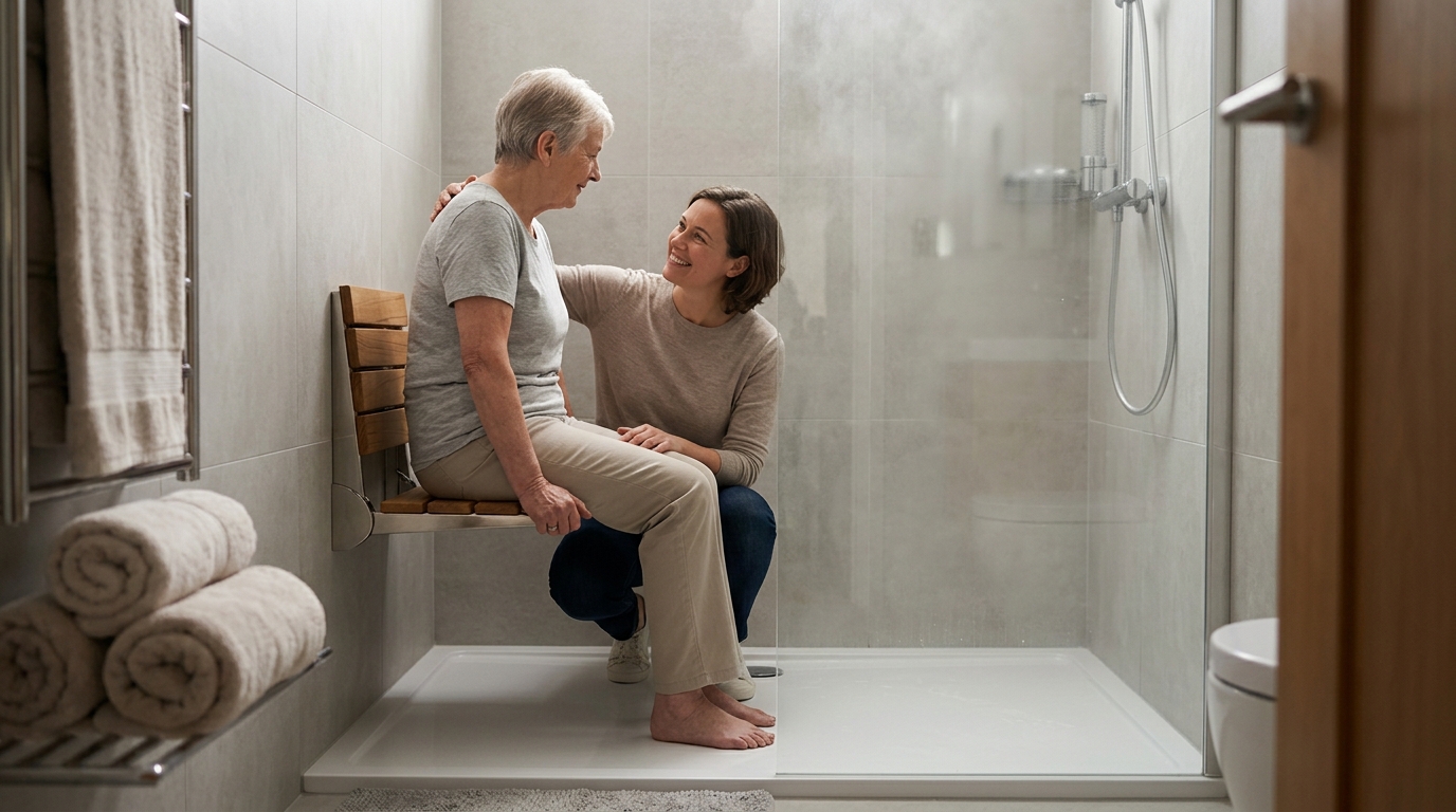 Safe Showering Guide for Disabled Family Members