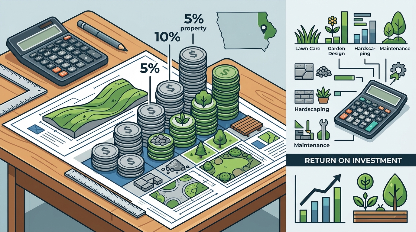 How to Budget for a Landscape Design in Eastern Iowa