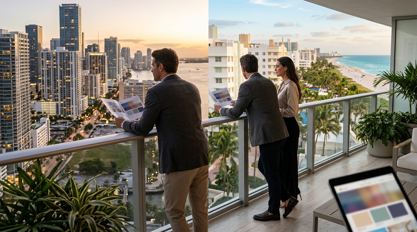 Miami Real Estate Comparison: Brickell vs. Miami Beach Condos