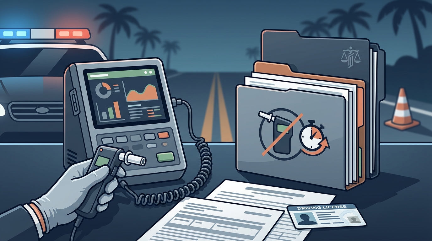 Defending Breath Test Refusal Charges in South Florida