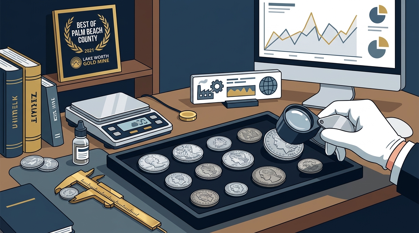 Silver Coin Pricing and Value Factors at Palm Beach County
