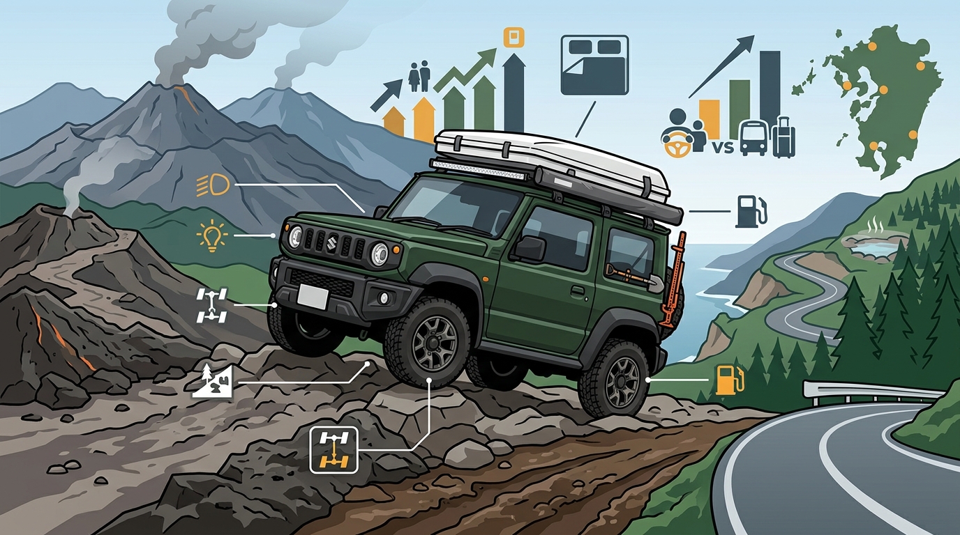Essential 4x4 Camper Van Specs for Fukuoka & Kyushu