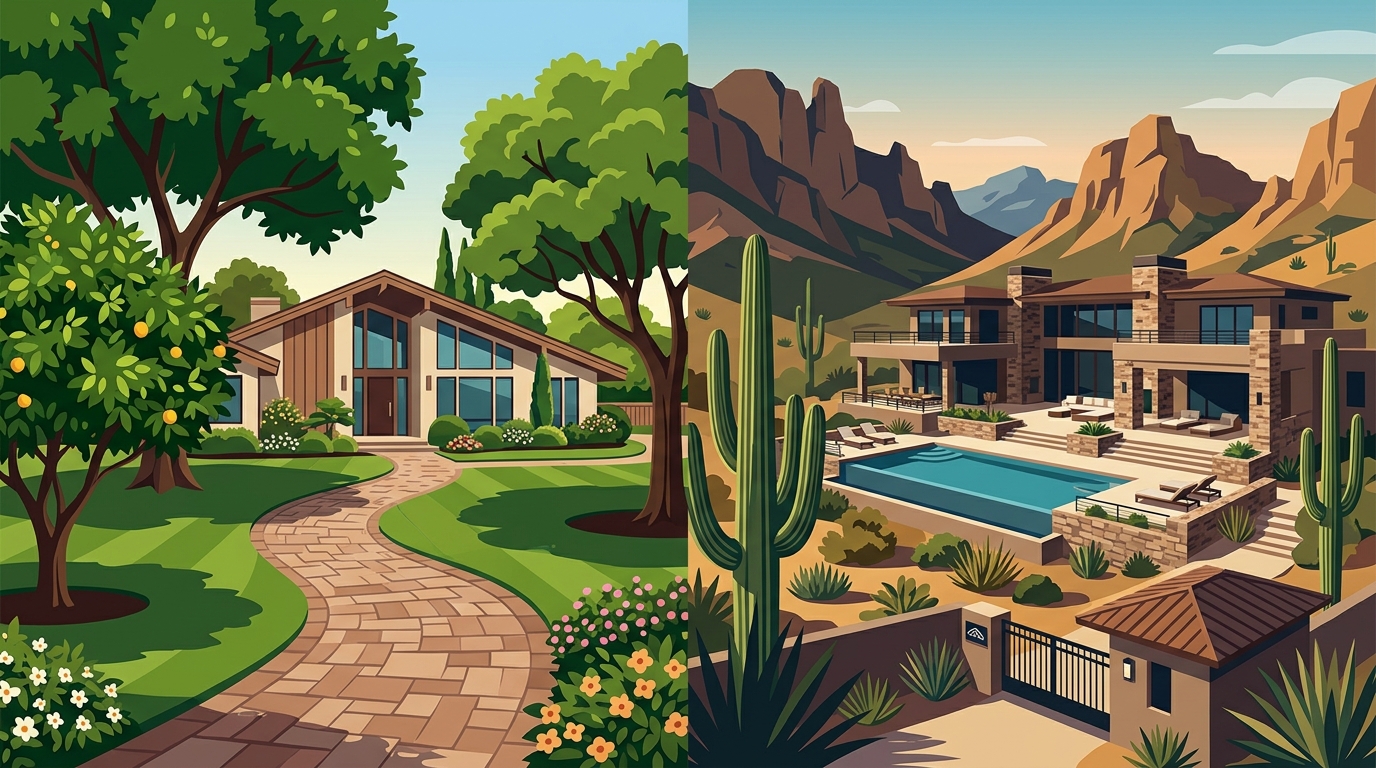 Arcadia vs Paradise Valley: Which Scottsdale Luxury Market Wins?