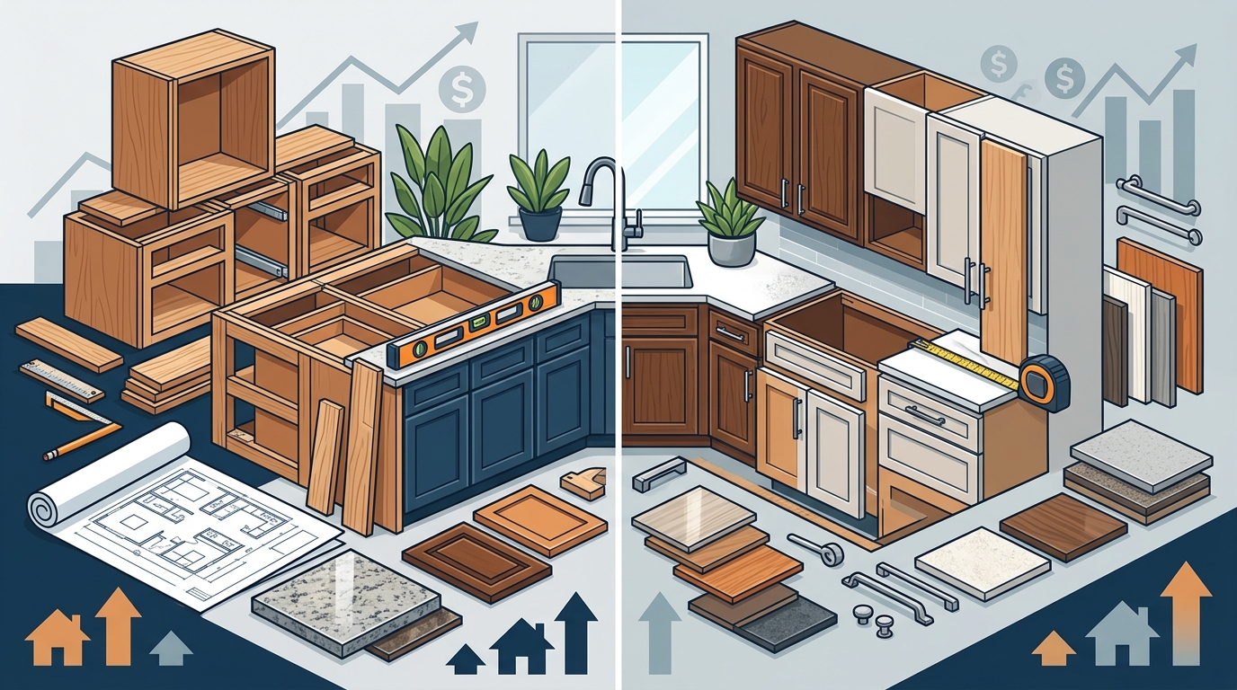 Kitchen Remodeling Options: Custom vs. Refacing in Fresno