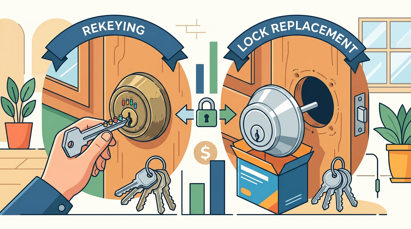 Rekeying vs. Lock Replacement: Which Is Right for You?