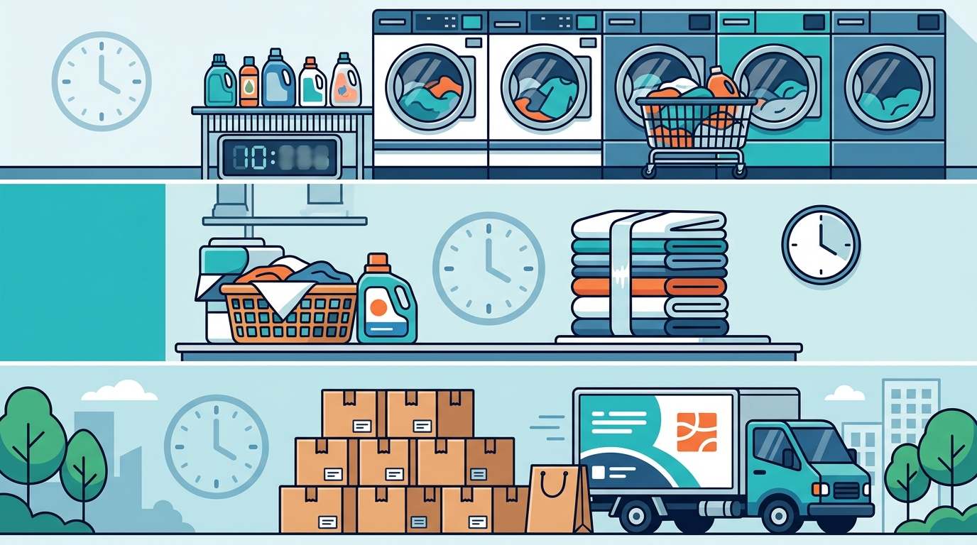 Self-Service vs. Wash & Fold vs. Pickup: Which Laundry Service S