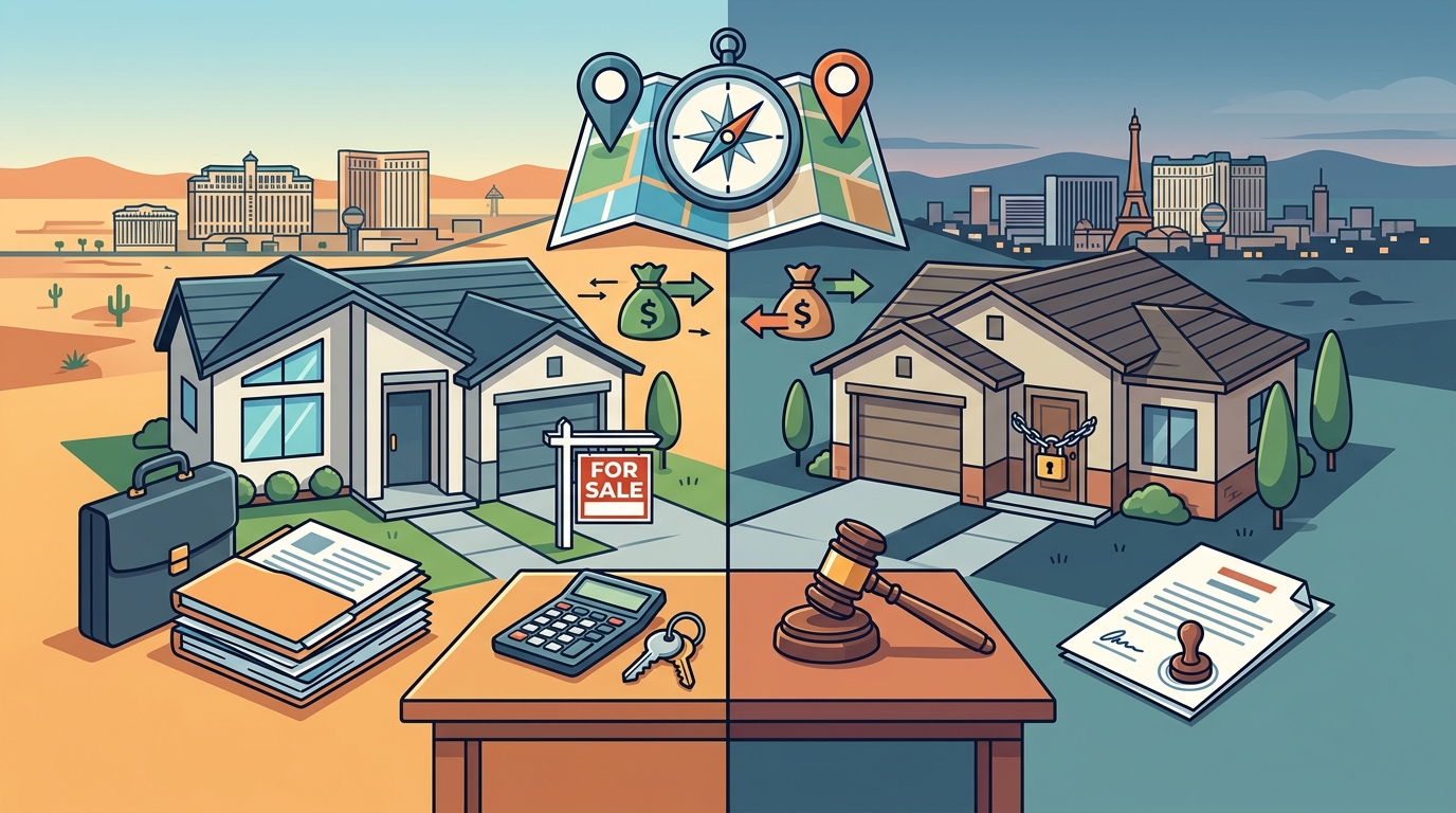 Short Sales vs. Foreclosures in Las Vegas: A Complete Comparison