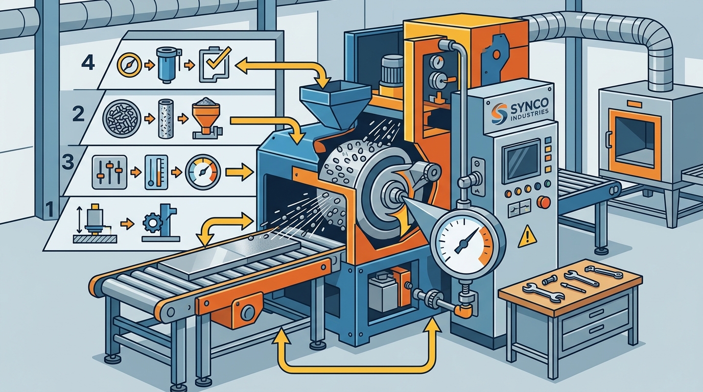 Setting Up Synco Shot Blasting Machines: A Complete Guide