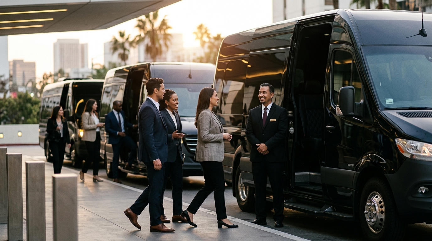 Premium Group Transportation for Corporate Events in Los Angeles