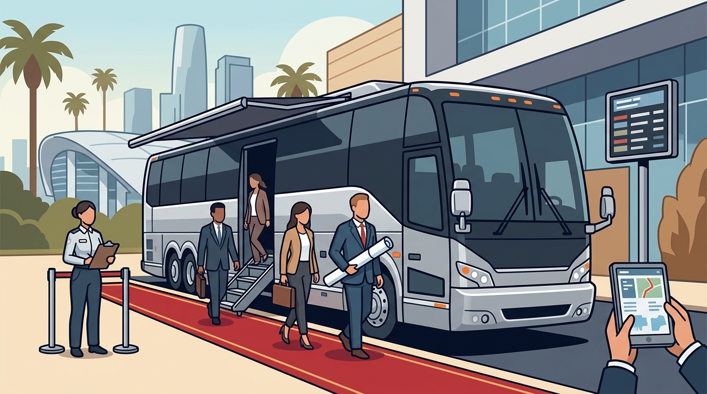 Premium Group Transportation for Corporate Events in Los Angeles