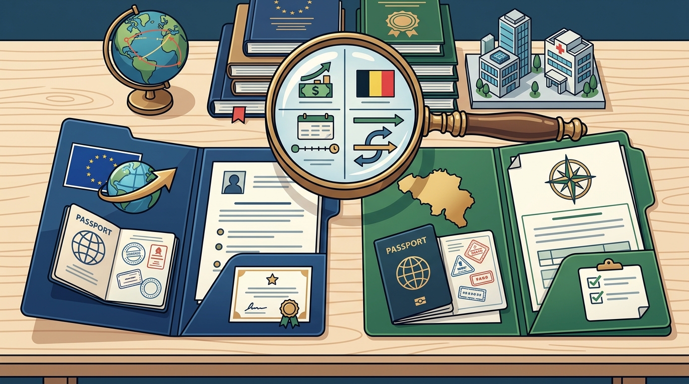 Comparing Immigration Work Permits: EU Blue Card vs. Single Per