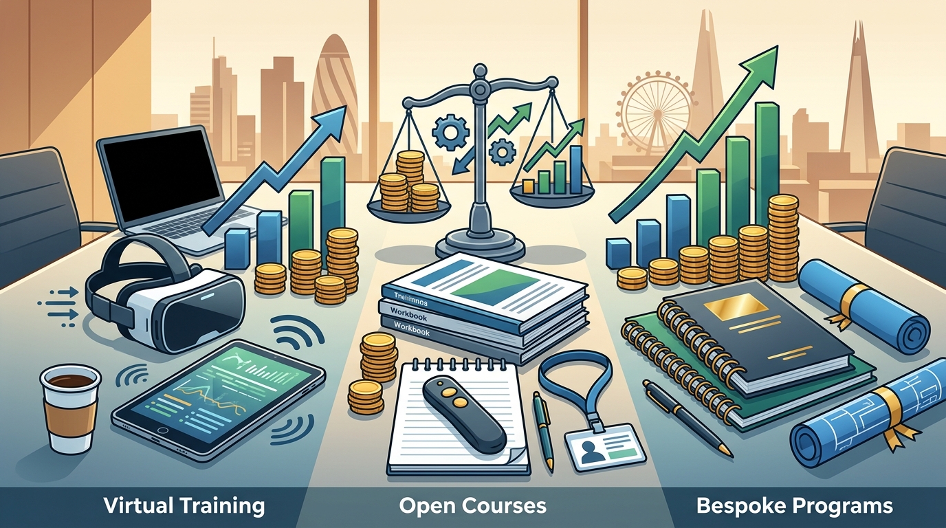 Sales Training Format Costs and ROI Comparison