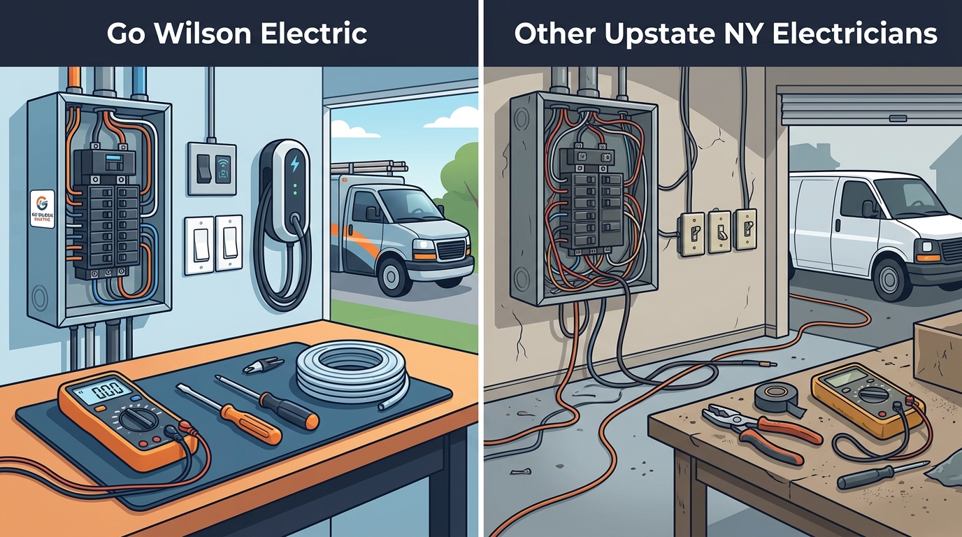 Go Wilson Electric vs. Other Upstate NY Electricians: A 2026