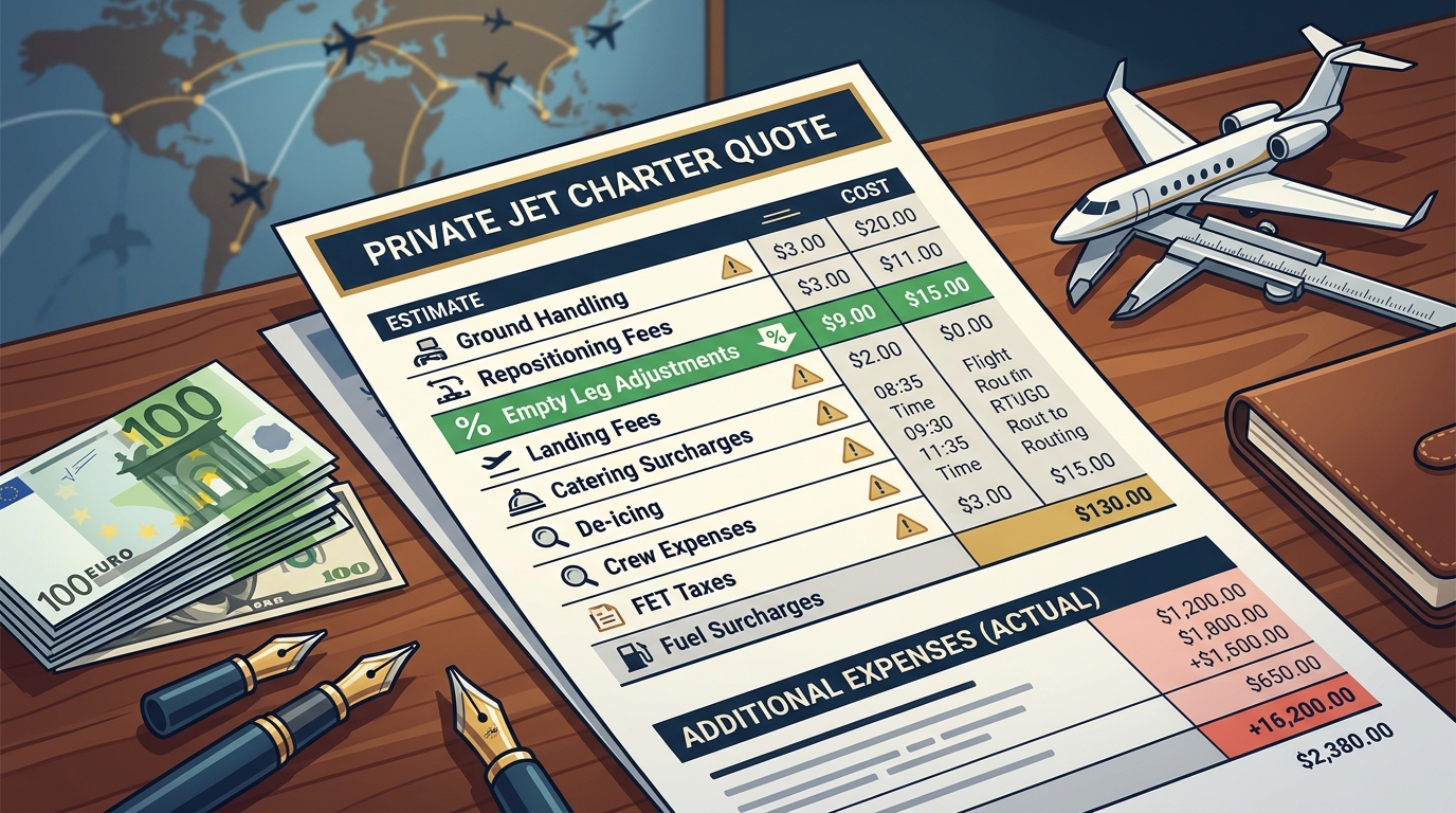 Private Jet Charter Pricing: Avoiding Hidden Costs & Pitfalls