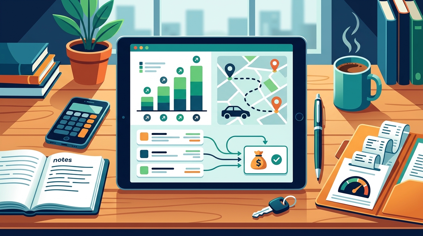 How to Set Up Income, Mileage, and Tax Tracking in a Single App