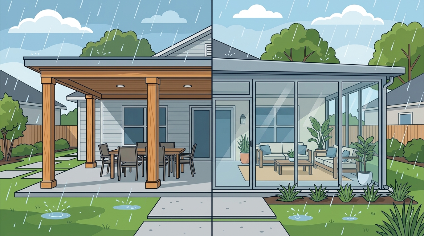 Patio Cover vs. Sunroom vs. Screened Enclosure: Which Is Right?