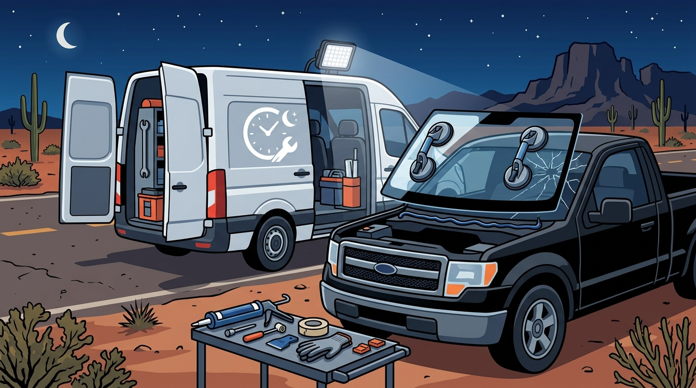 Common Mistakes to Avoid During 24/7 Emergency Windshield Replac