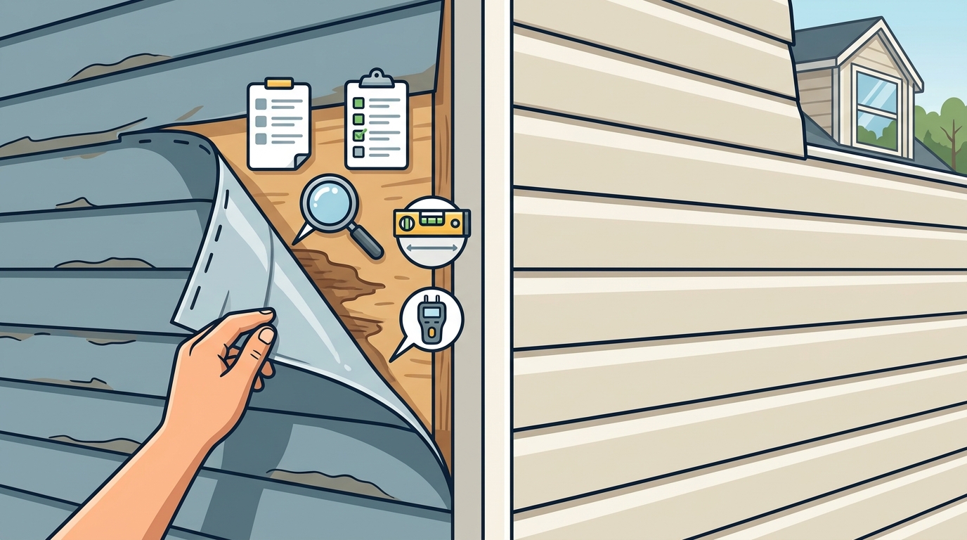 Home Inspection Checklist Before New Siding Installation