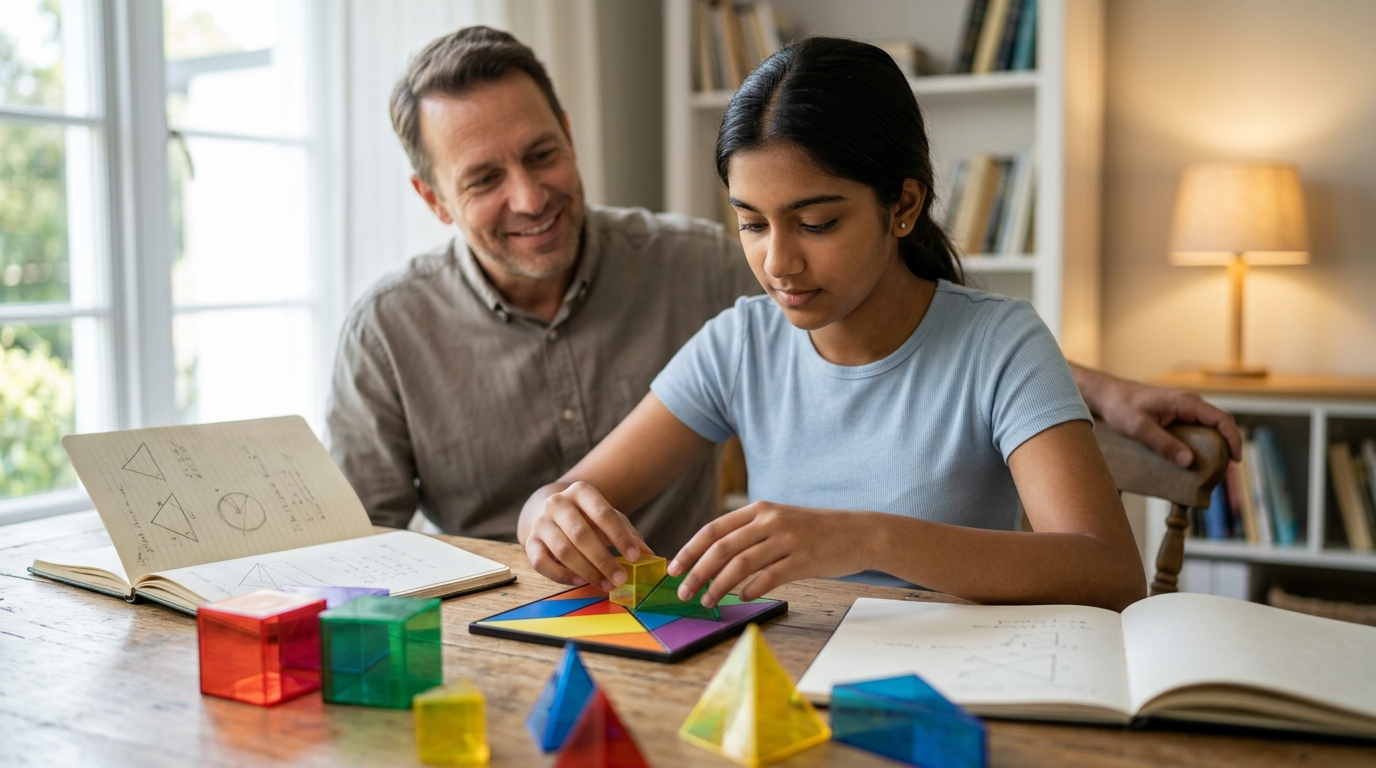 From Memorization to Mastery: Cost-Effective Geometry Strategies