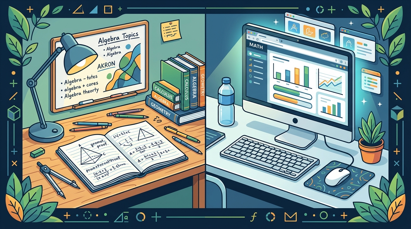 Private Math Tutoring vs. Online Programs: Akron Parents Guide