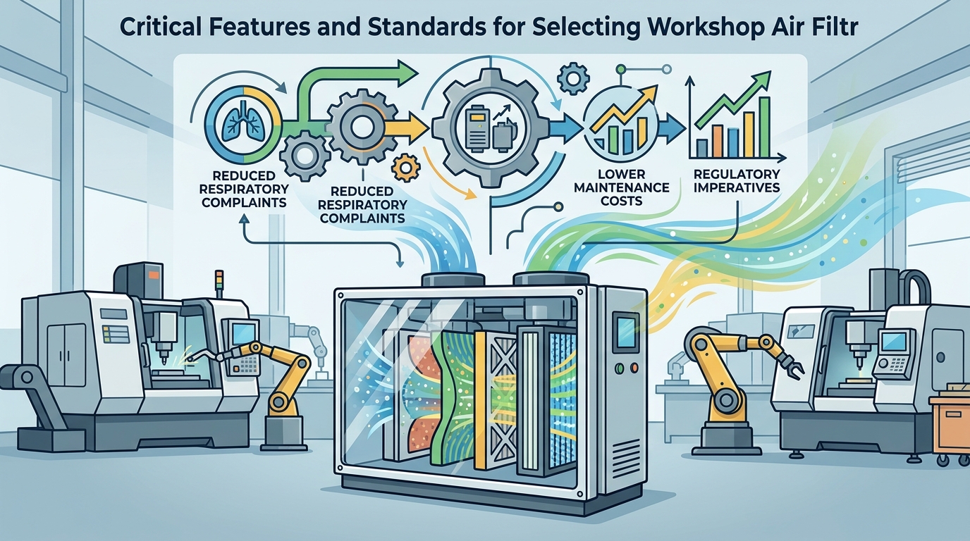 Critical Features and Standards for Selecting Workshop Air Filtr