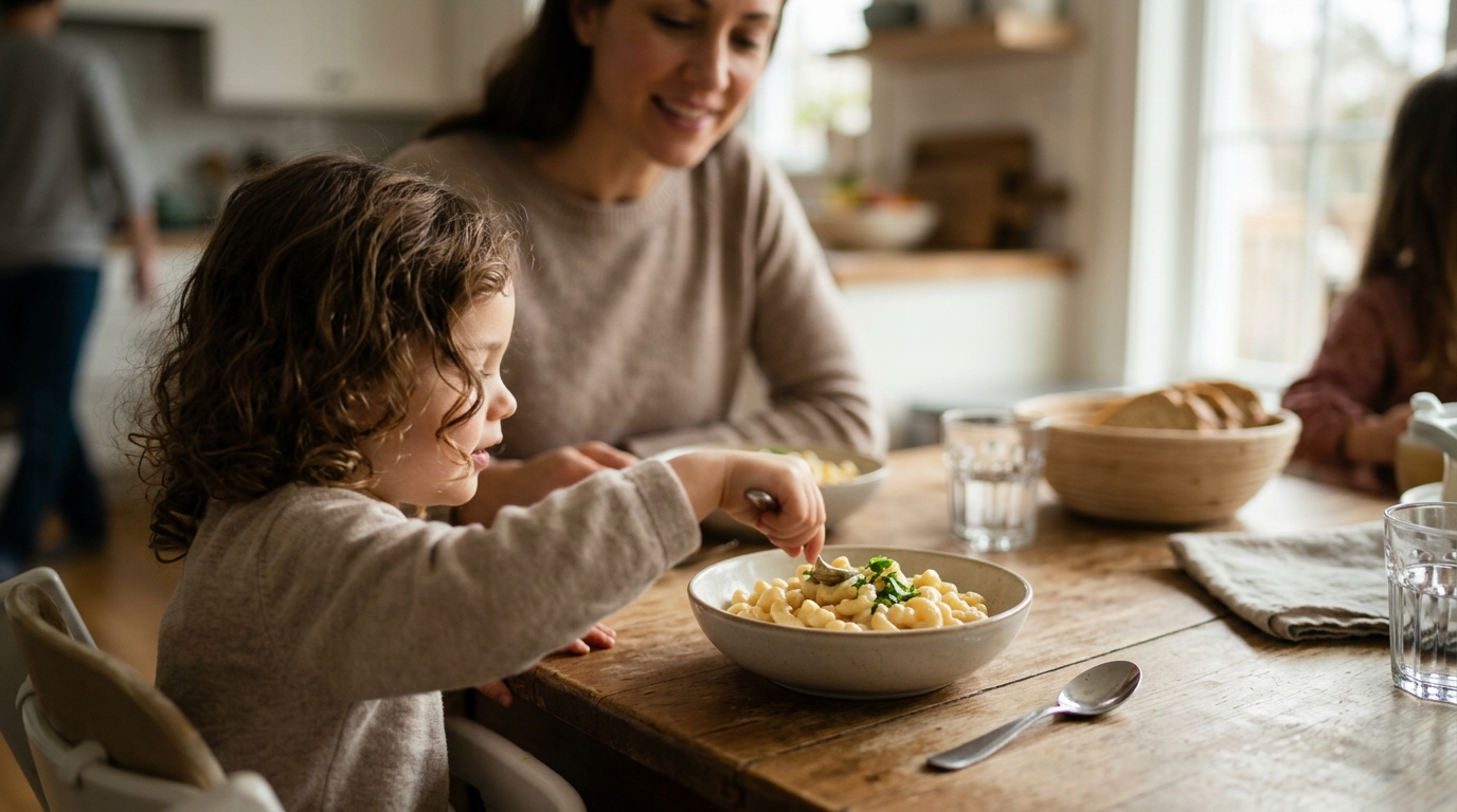 No-Added-Salt Mac & Cheese: The Healthier Choice for Families