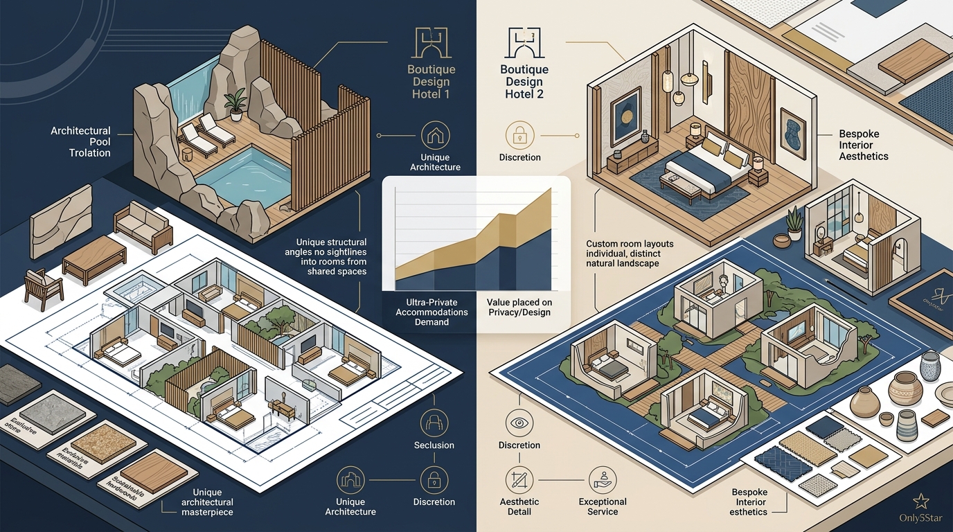 Boutique 5-Star Hotels: Privacy & Design Comparison