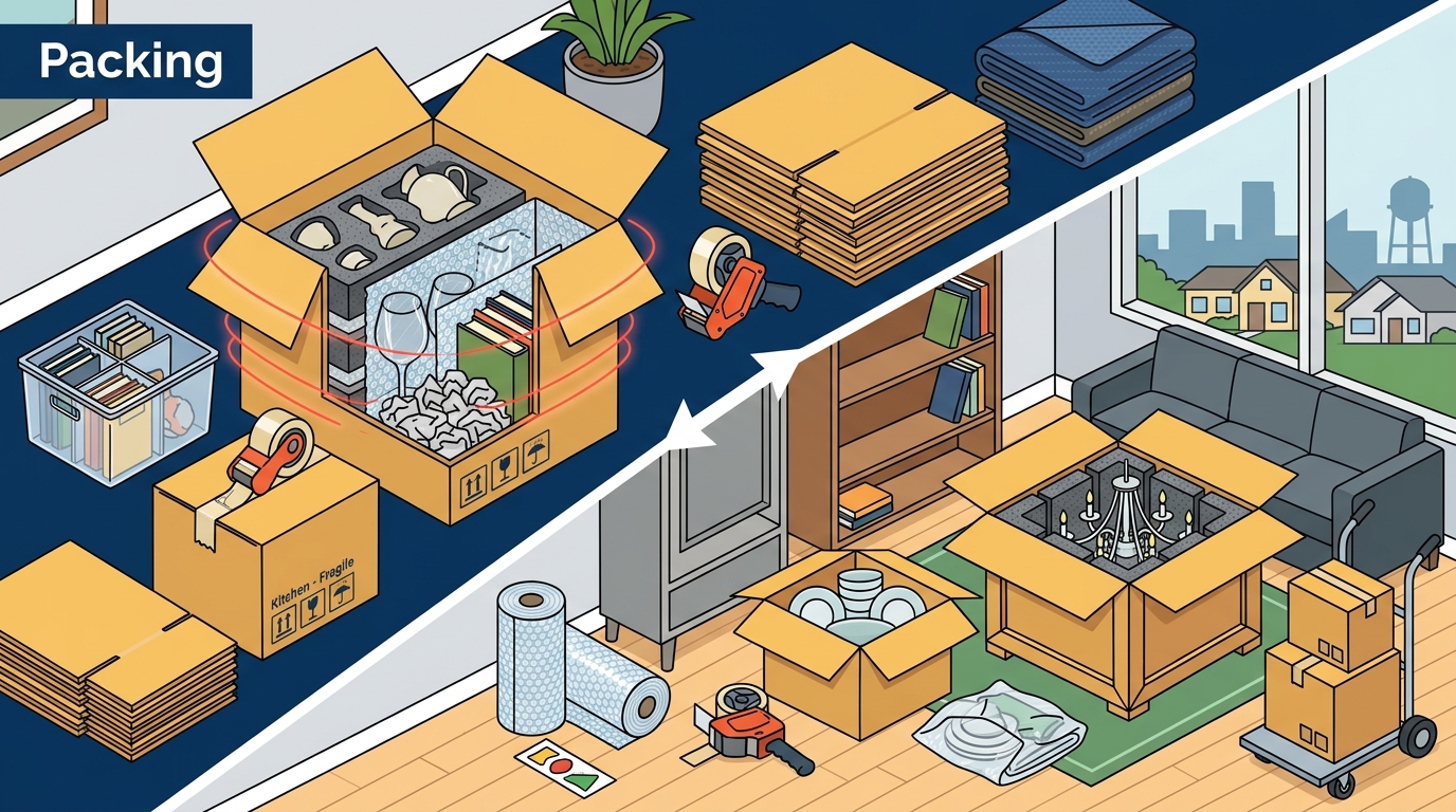Professional Packing and Unpacking Process for Your Allen TX M