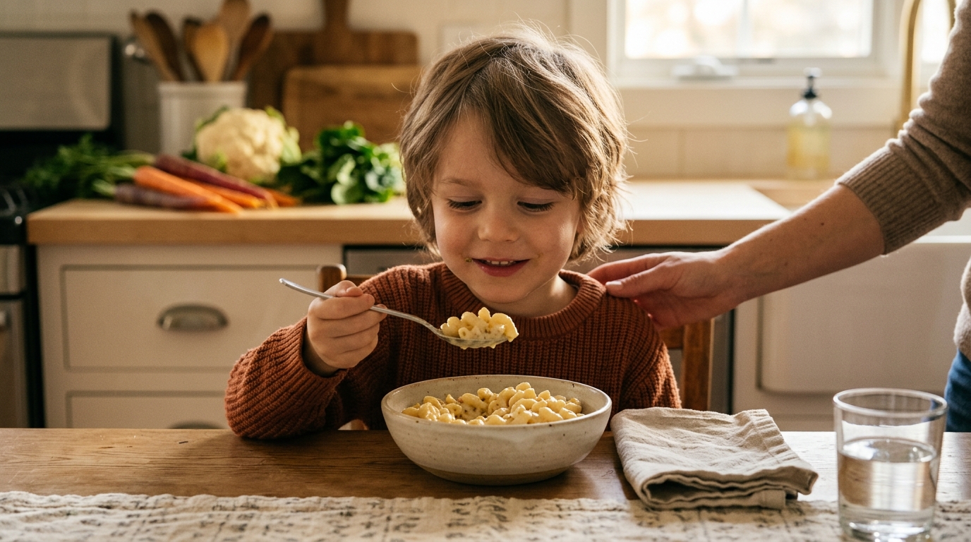 Best Vegetable-Blended Mac & Cheese for Picky Eaters
