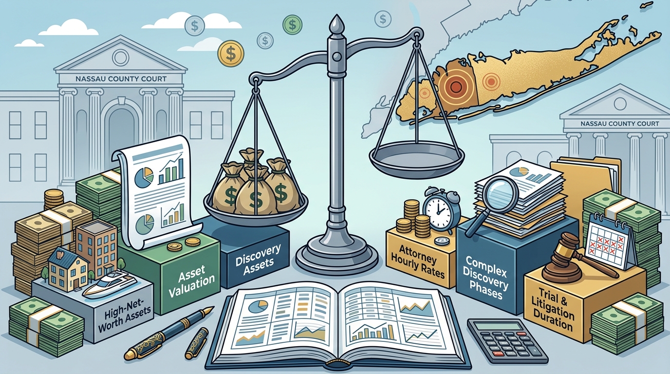 Complex Divorce Attorney Fees in Nassau County: Cost Breakdown