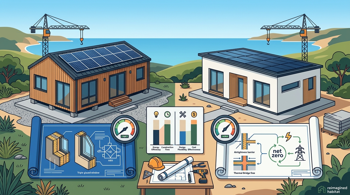 Comparing Passive House Prefab Homes: KETO vs Net Zero Habitat