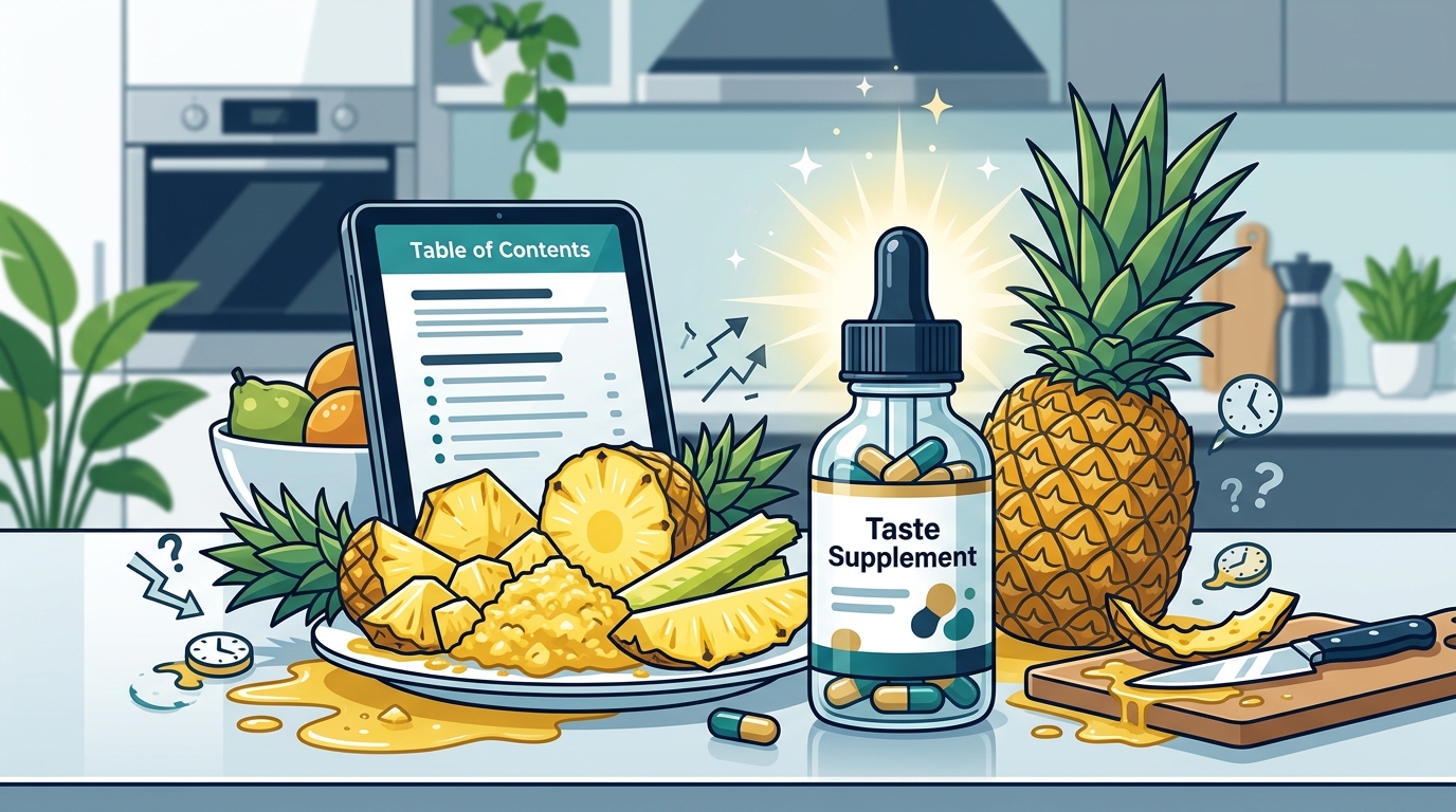 Common Pineapple Mistakes When Using Taste Supplements