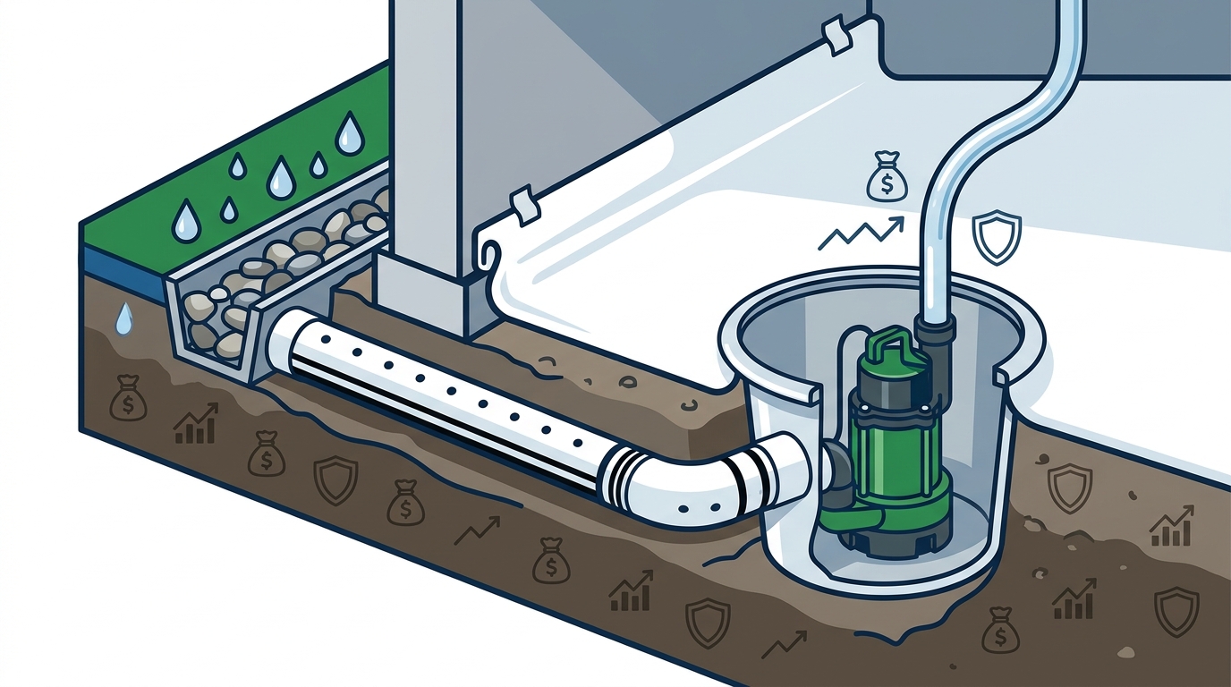 Cost-Benefit Analysis of Crawl Space Drainage Systems for Pros