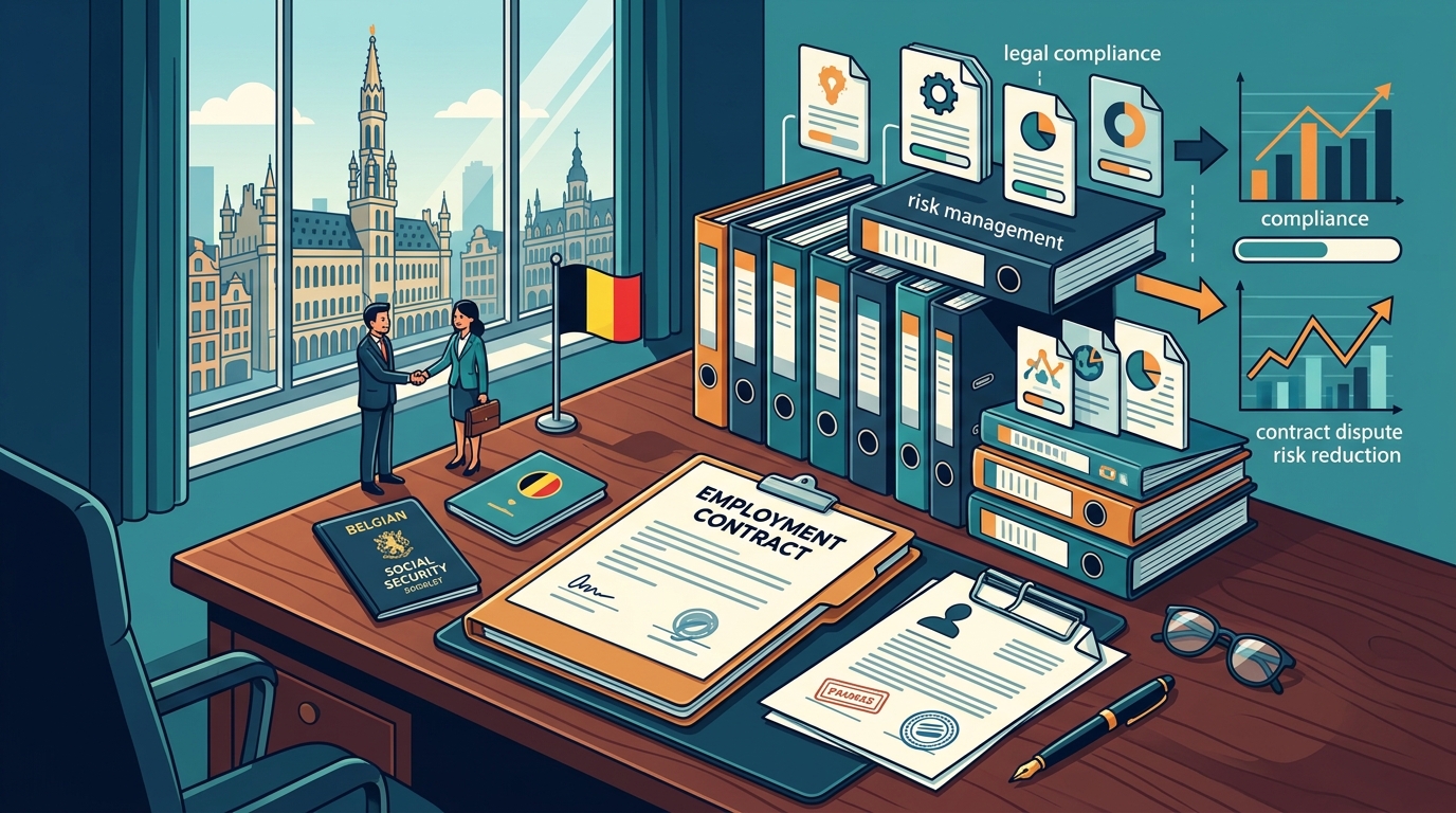 Hiring in Belgium: Legal Compliance & Risk Management Guide