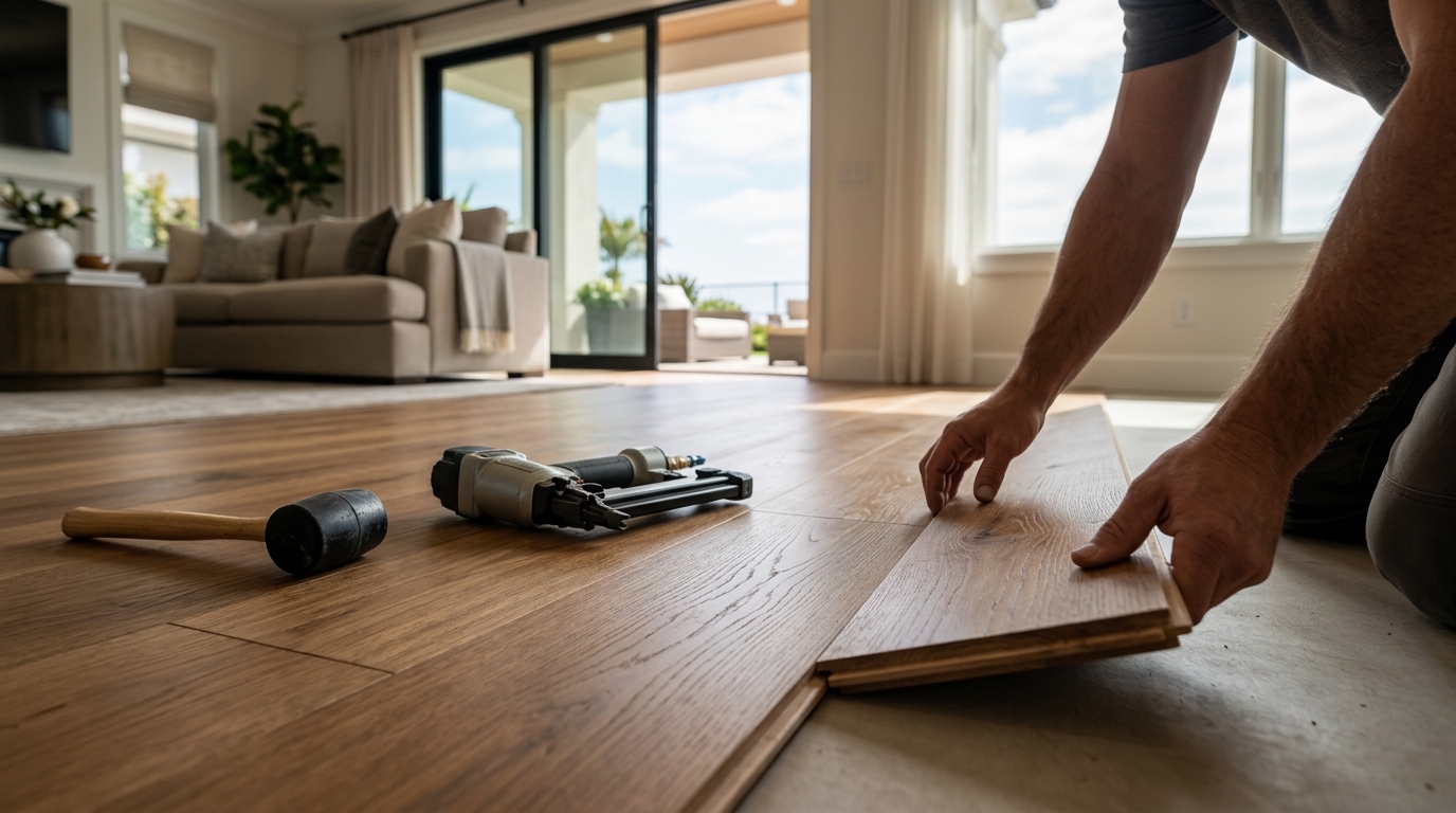 Step-by-Step Guide to Installing Hardwood Flooring in Orange