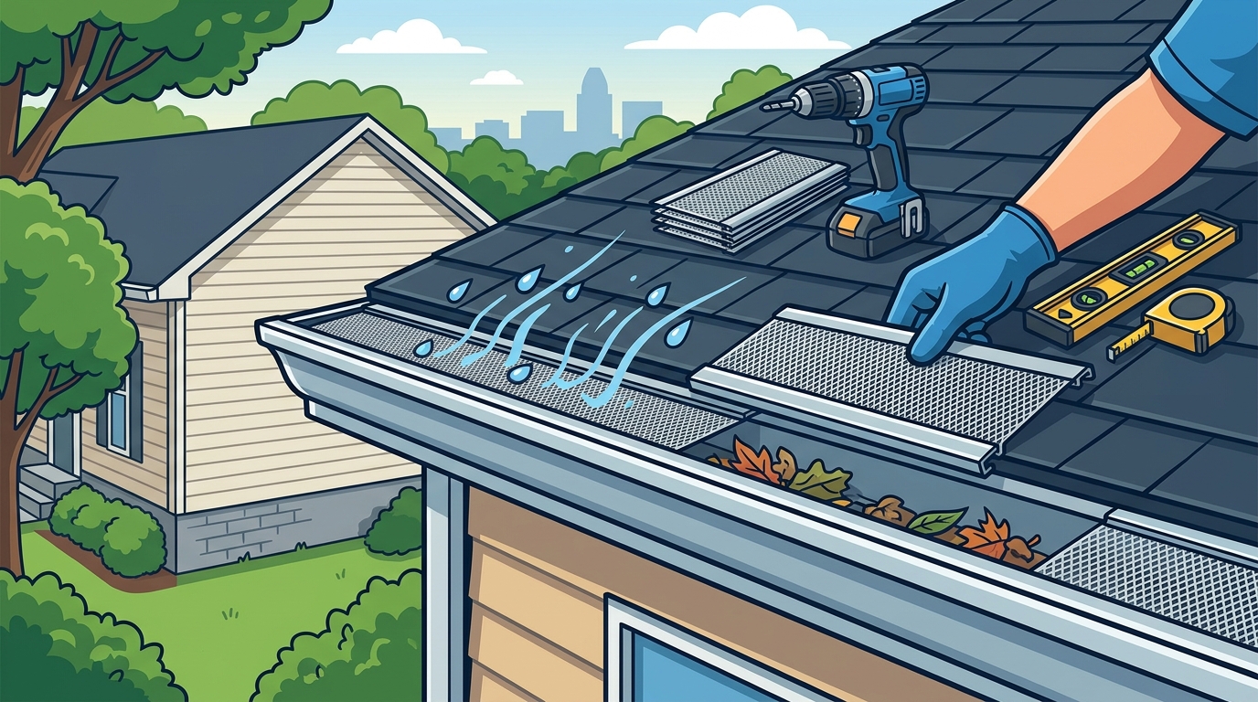 Step-by-Step Guide to Installing Gutter Guards on Existing Gut