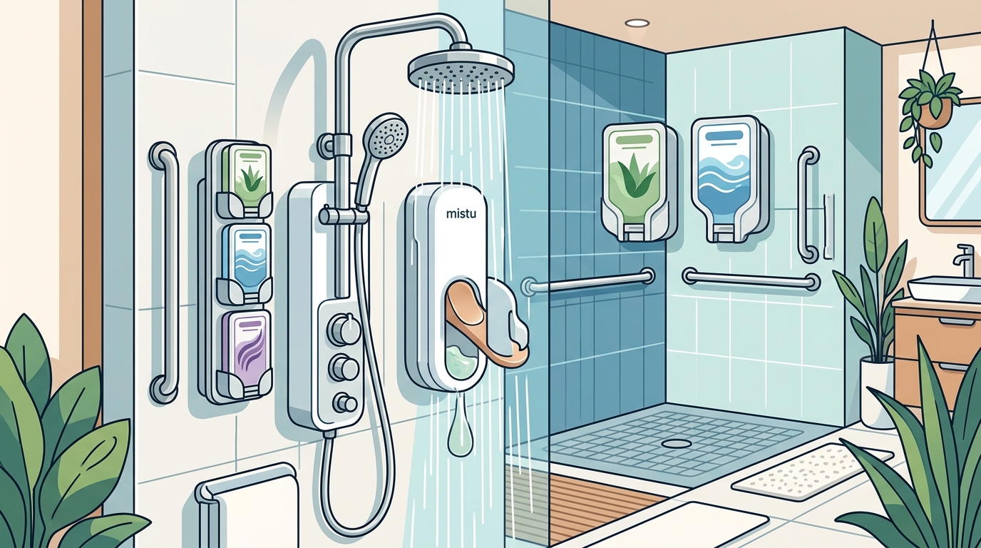Step-by-Step Guide to Selecting an Accessible Shower Soap Disp
