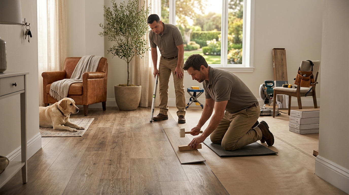 Step-by-Step Guide to Installing Luxury Vinyl Plank Flooring