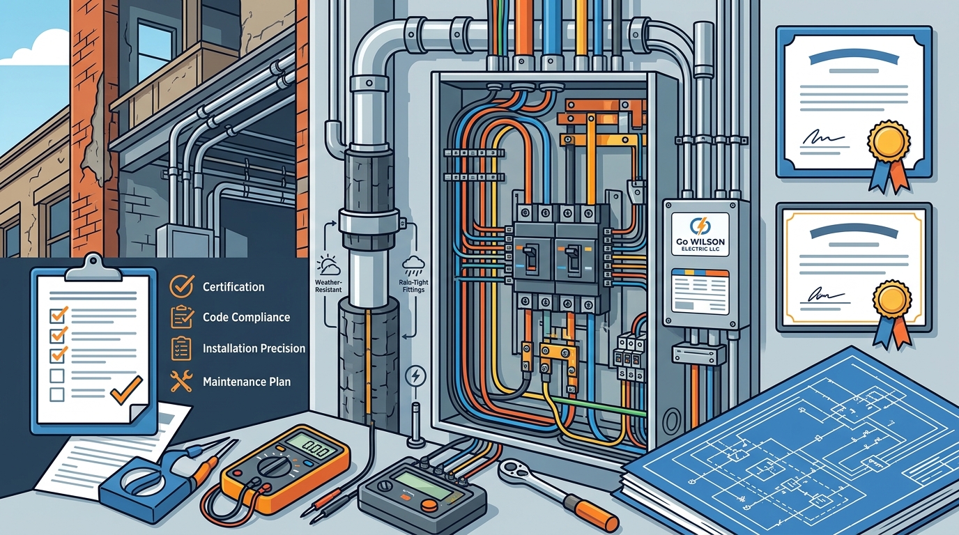 Essential Qualifications for Commercial Electricians in Upstate