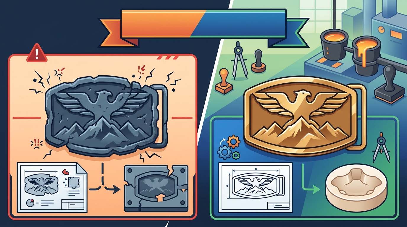 Common Mistakes When Ordering Custom American-Made Belt Buckles