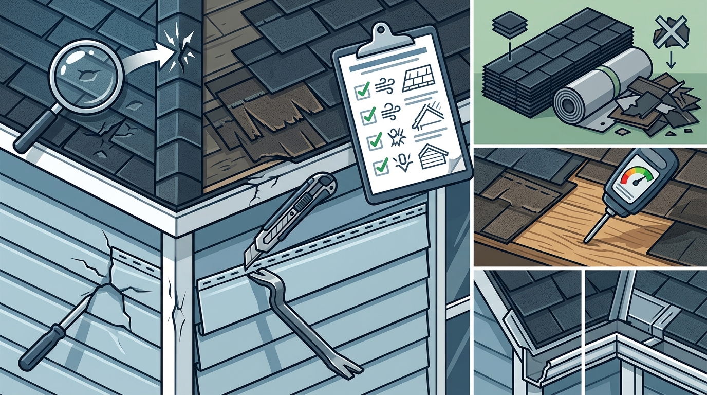 Step-by-Step Guide to Handling Storm Damage to Your Roof and Sид