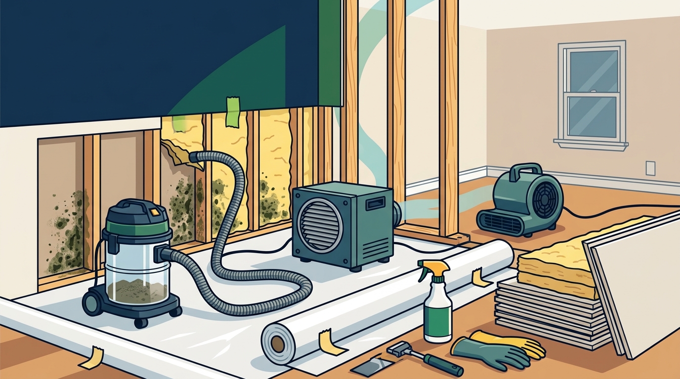 Step-by-Step Mold Remediation Process for DC, MD, VA Homes