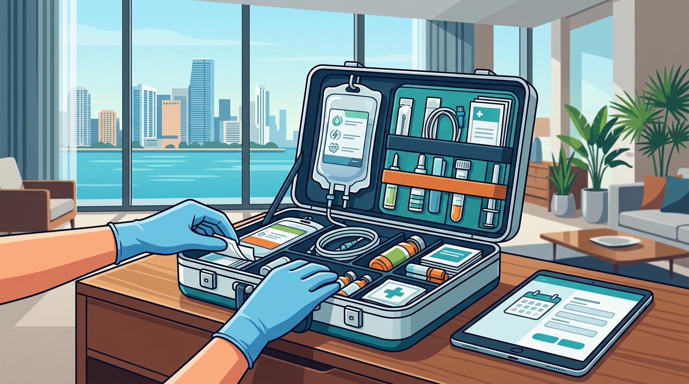 Mobile IV Therapy Miami: On-Demand Wellness & Recovery