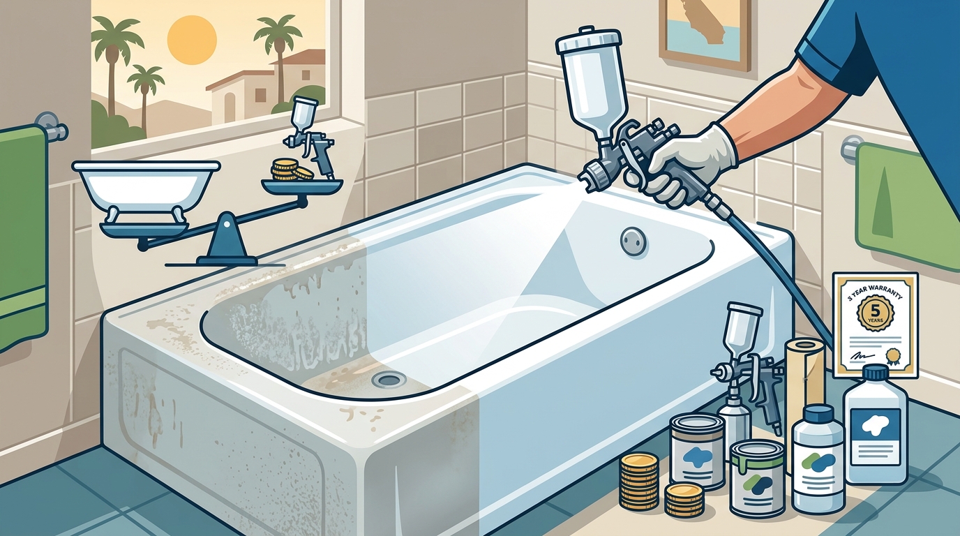 Professional Bathtub Reglazing in Corona, CA: Expert Guide