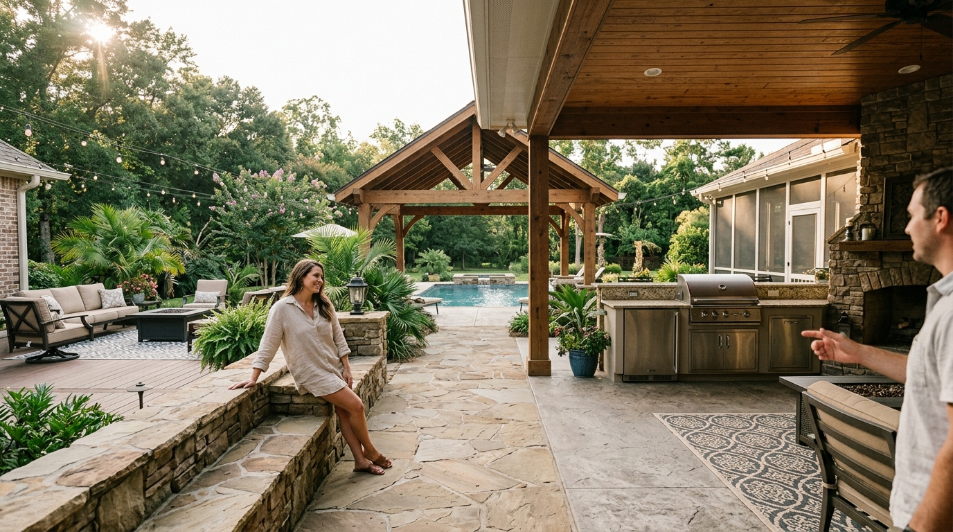 The Ultimate Guide to Custom Patio Design in Lafayette, LA