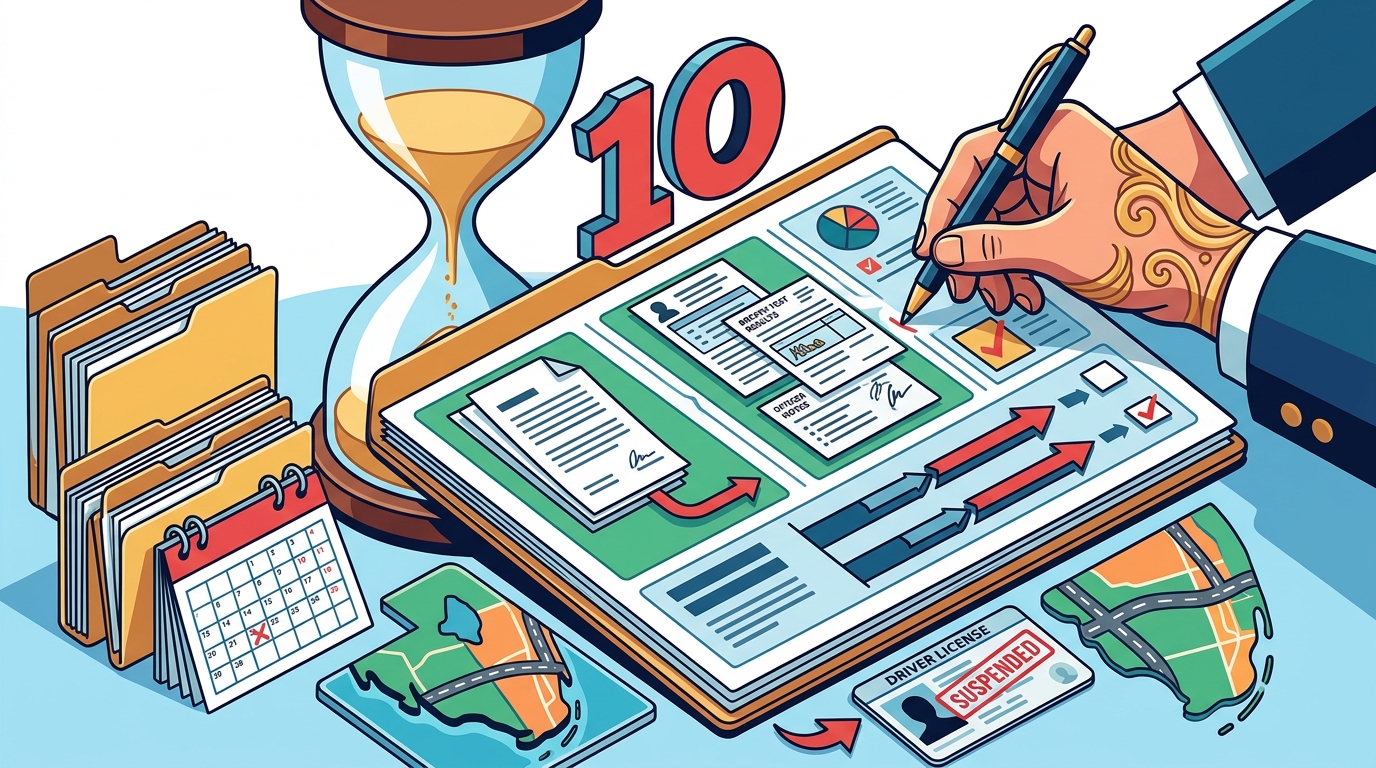 Steps to Challenge a Suspended Driver's License After a DUI
