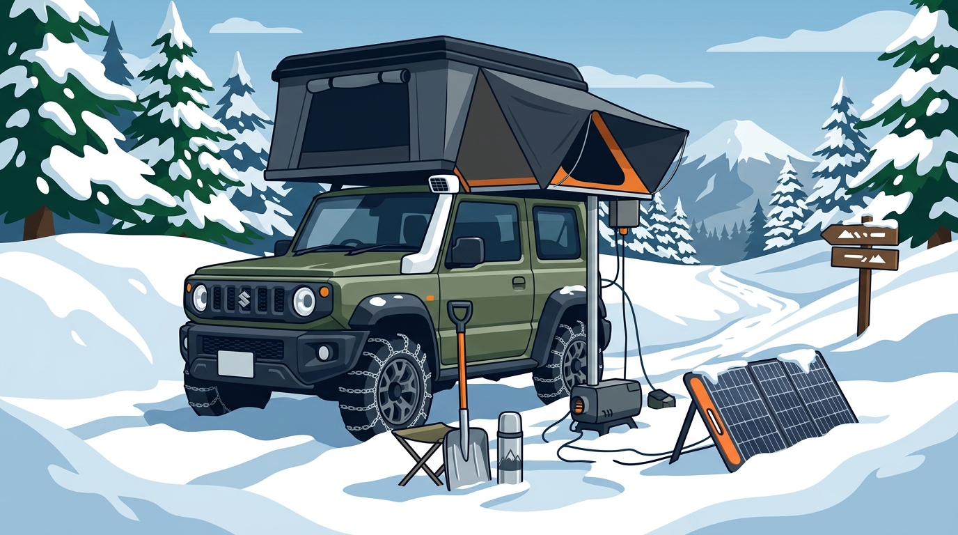 Winter Overlanding in Japan: A Guide to Snowy Adventures