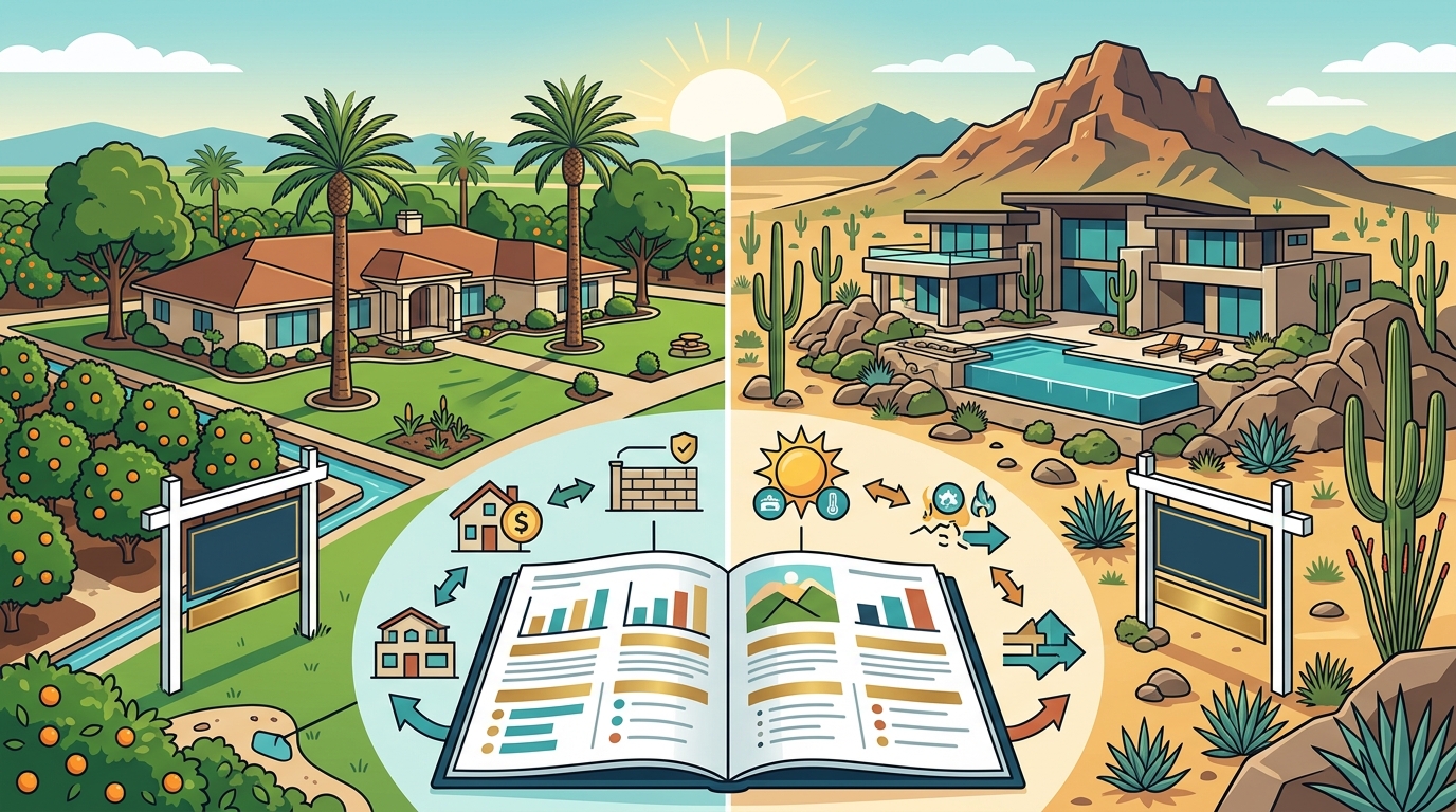 Arcadia vs Paradise Valley: Luxury Home Comparison Guide
